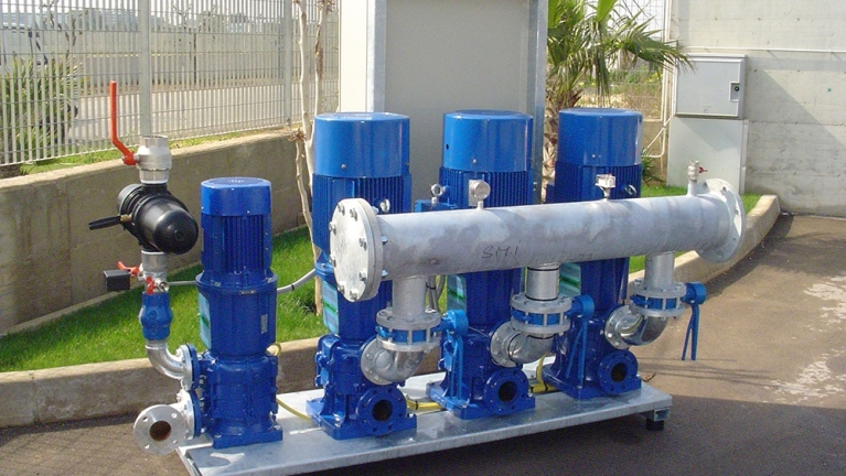 Vertical multistage electric pumps EUROPA series